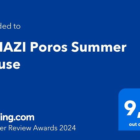 Agiazi Poros Summer House Galatás Eksteriør bilde